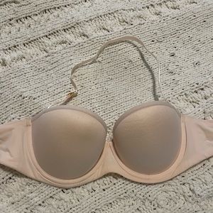 ThirdLove Soft Pink Classic Strapless Bra Size 34B